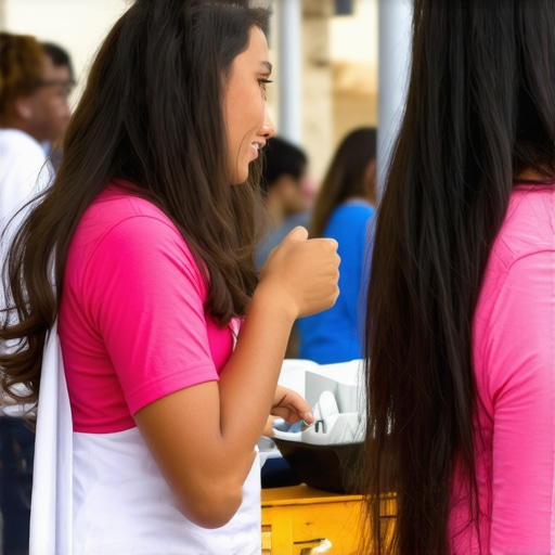 Local businesses participating in a community event in Las Vegas