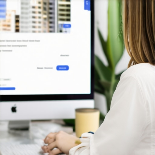 Business owner improving Google My Business profile in Las Vegas