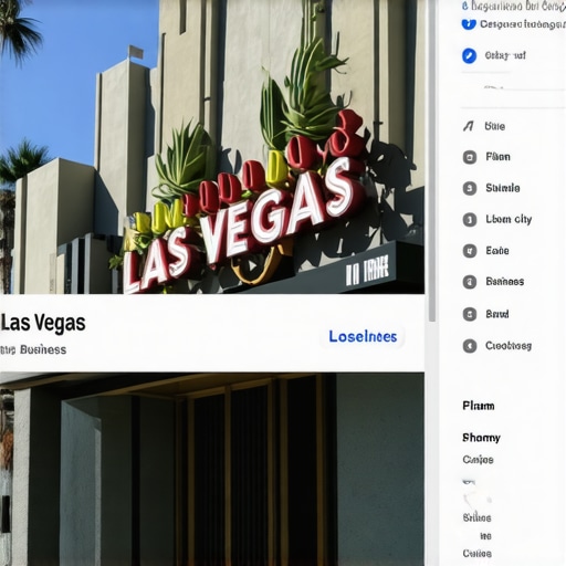 A professional example of a well-optimized Google My Business profile for a Las Vegas business.