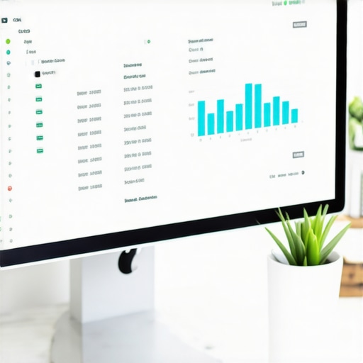 Computer screen showing SEO analytics and citation management tools used by local businesses in Las Vegas.