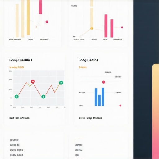 A digital marketing dashboard showing local SEO analytics and Google Maps data.